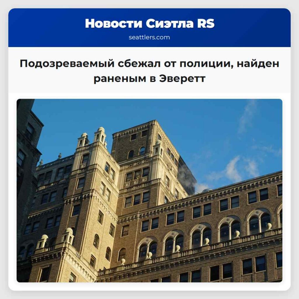 Подозреваемый сбежал от полиции, найден раненым в