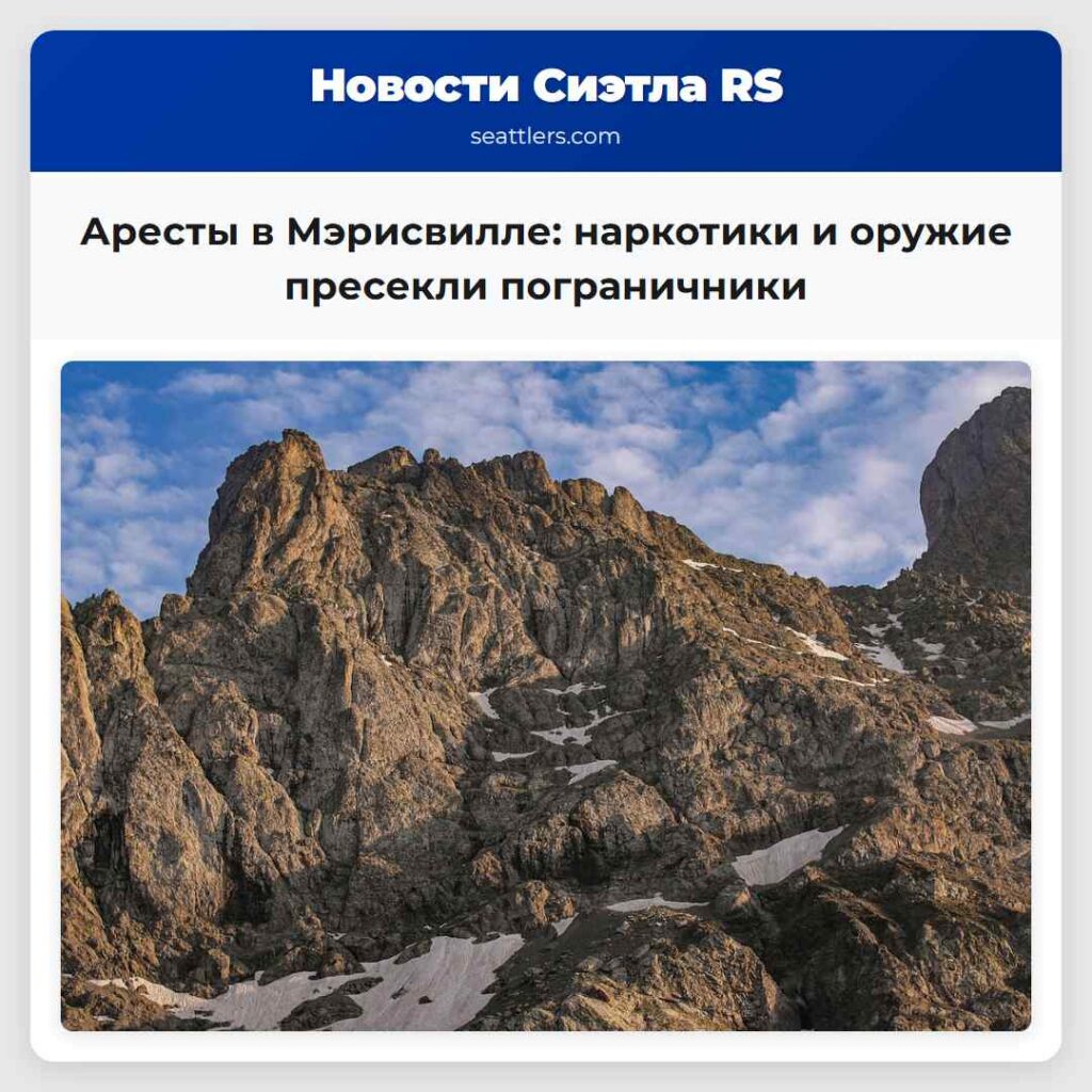 Аресты в Мэрисвилле: наркотики и оружие пресекли