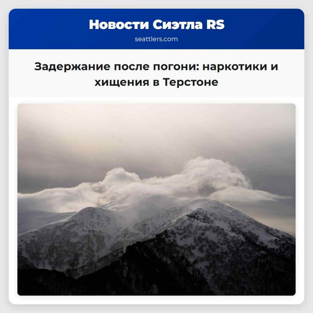 Задержание после погони: наркотики и хищения в