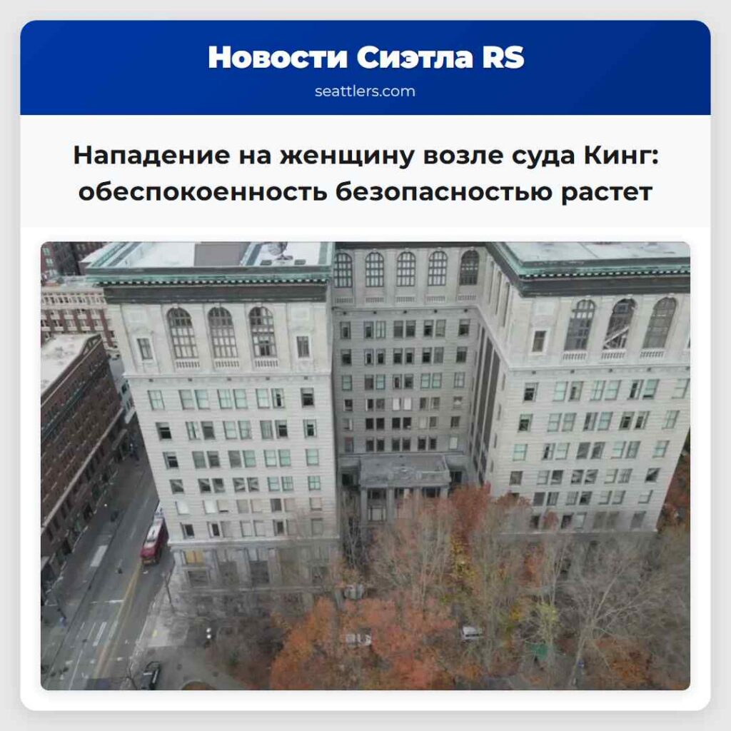 Нападение на женщину возле суда Кинг: