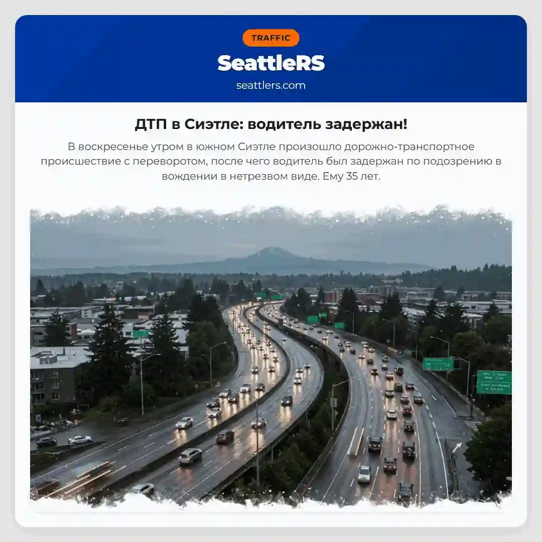 ДТП в Сиэтле: водитель задержан!