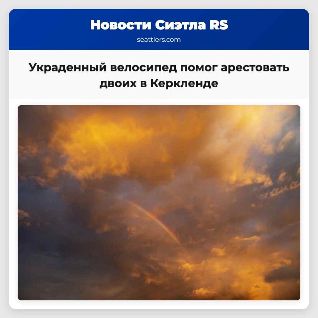 Украденный велосипед помог арестовать двоих в