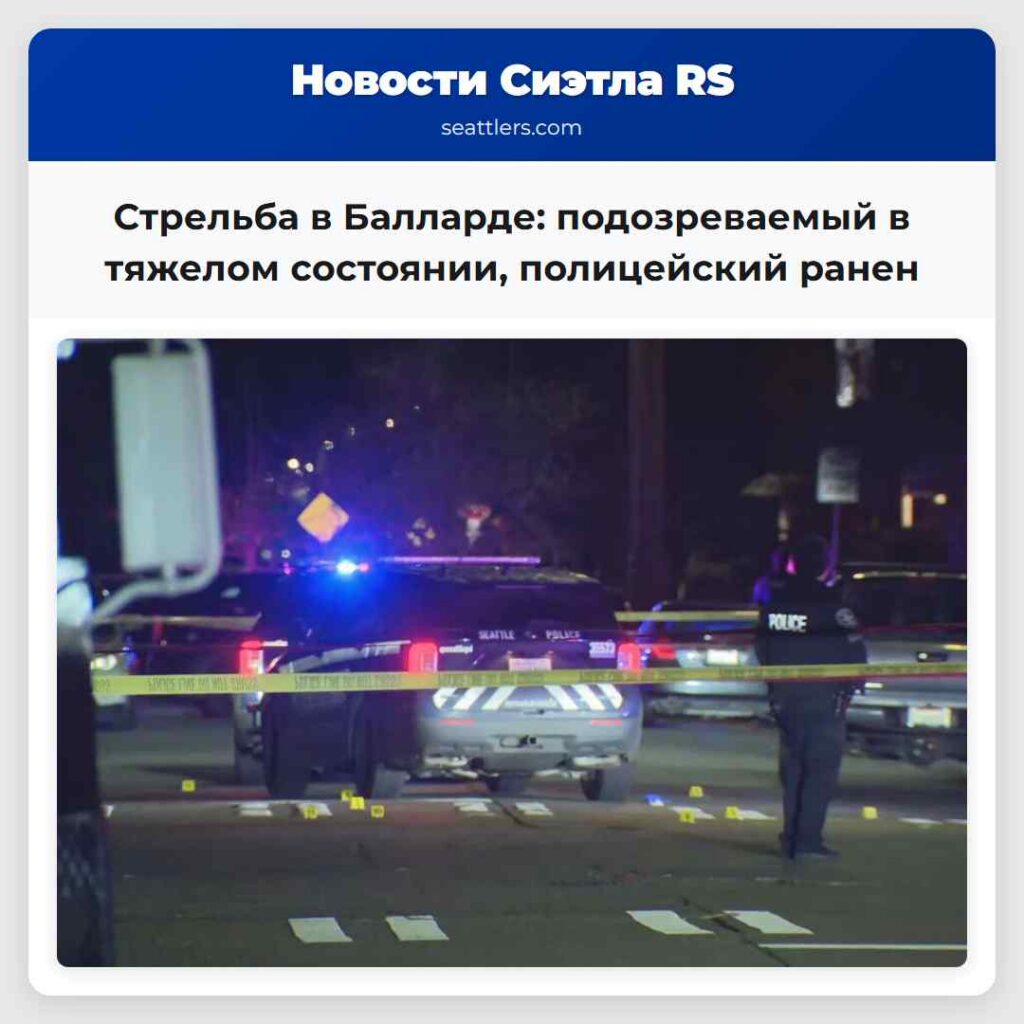 Стрельба в Балларде: подозреваемый в тяжелом