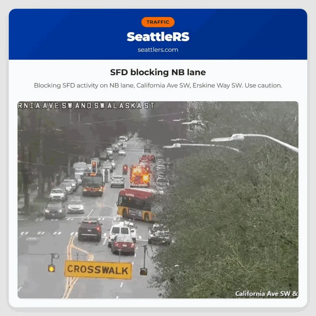 SFD blocking NB lane