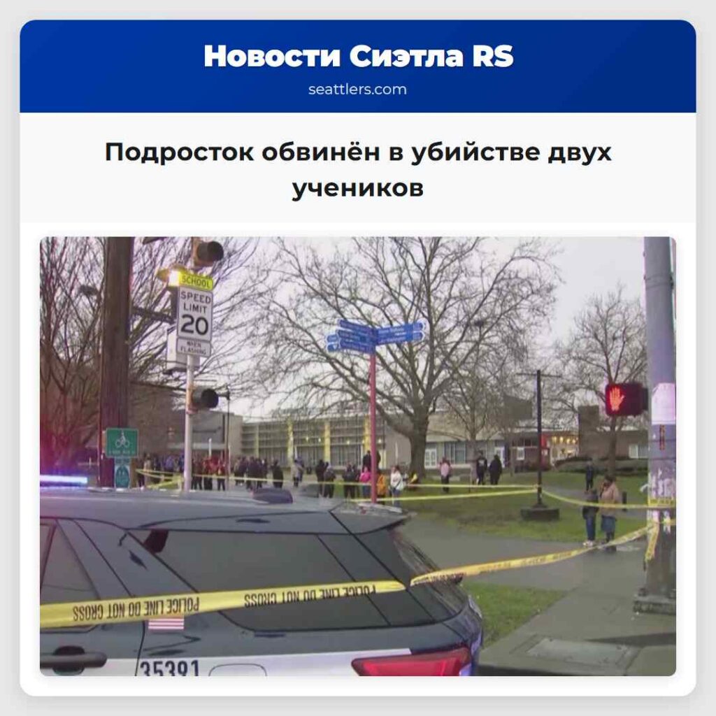 Подросток обвинён в убийстве двух учеников