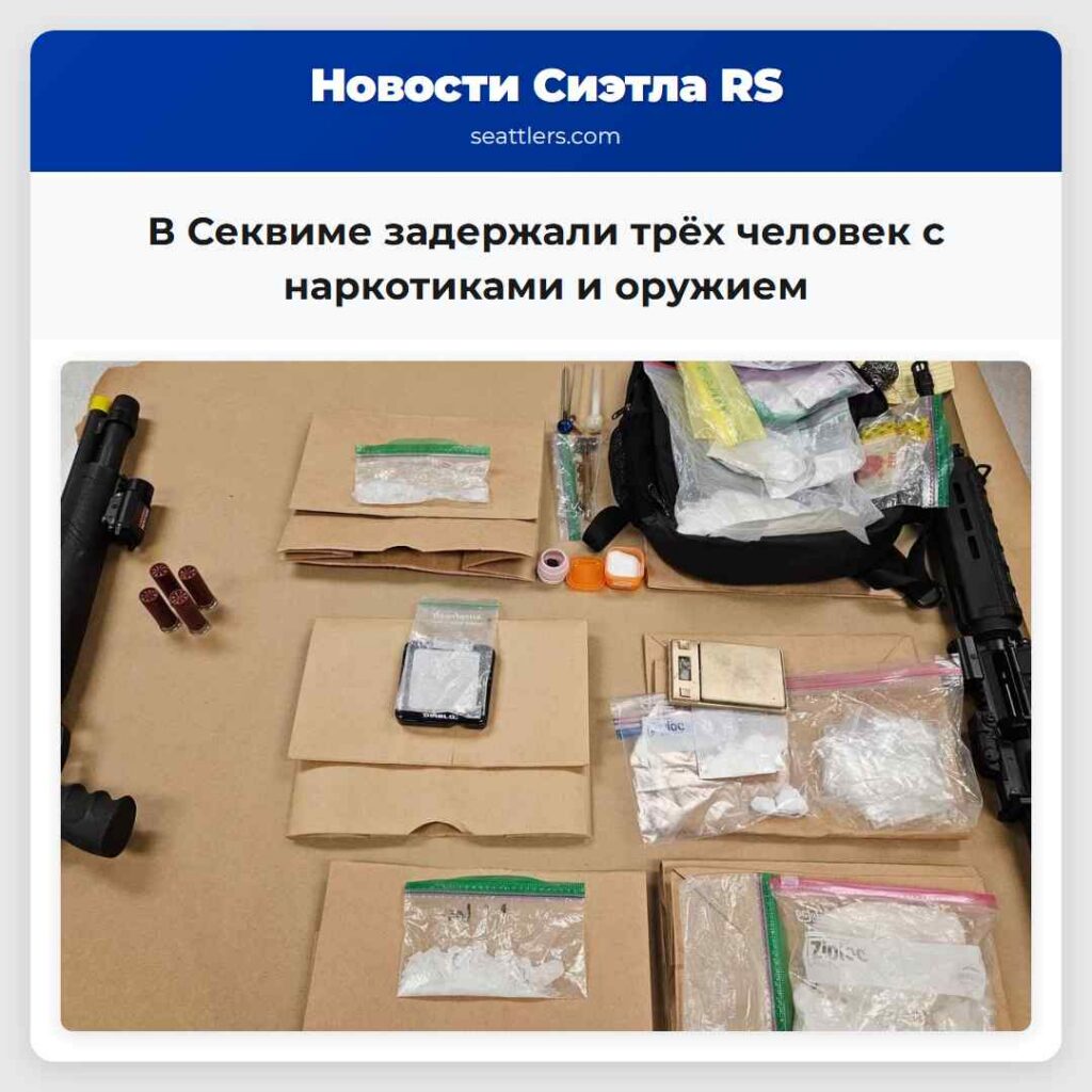 В Секвиме задержали трёх человек с наркотиками и