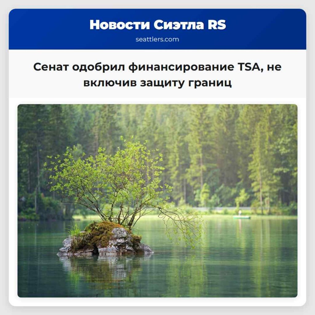 Сенат одобрил финансирование TSA, не включив