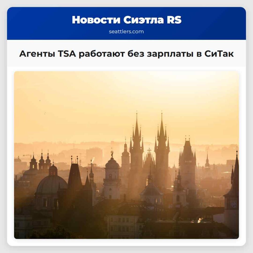 Агенты TSA работают без зарплаты в СиТак