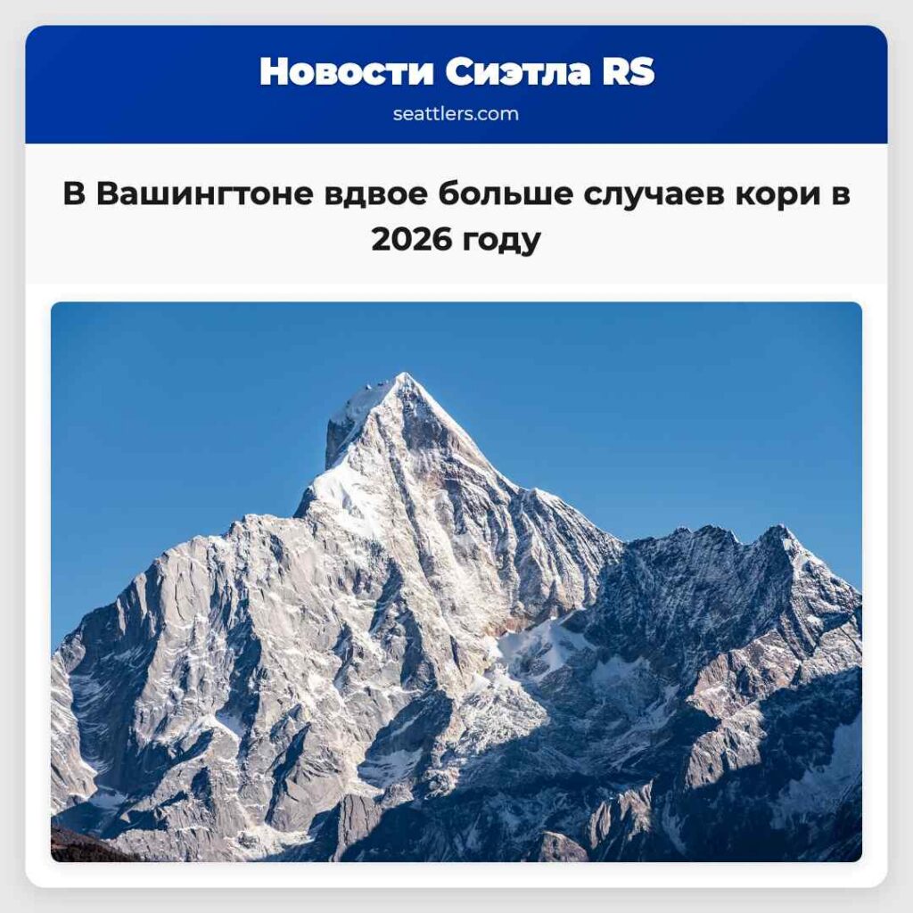 В Вашингтоне вдвое больше случаев кори в 2026 году