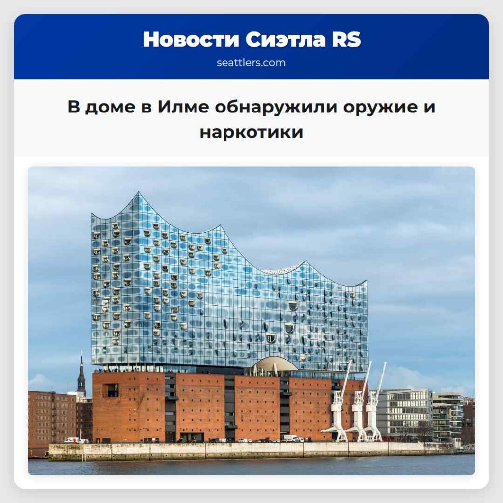 В доме в Илме обнаружили оружие и наркотики