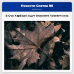 В Оук Харборе ищут опасного преступника