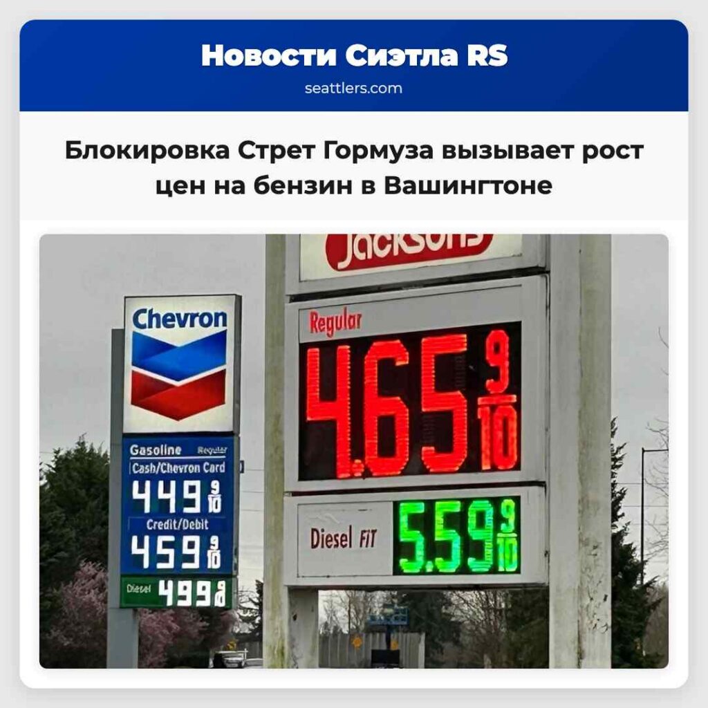 Блокировка Стрет Гормуза вызывает рост цен на