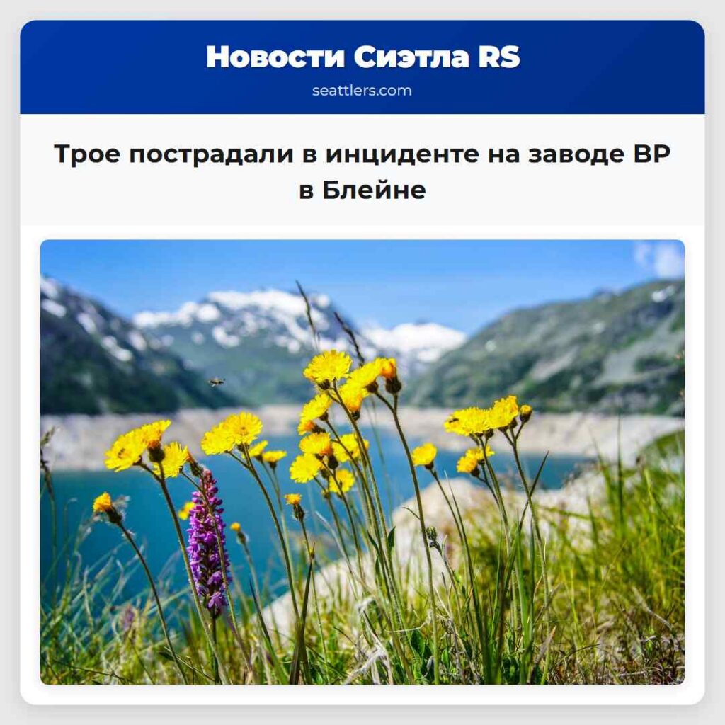 Трое пострадали в инциденте на заводе BP в Блейне