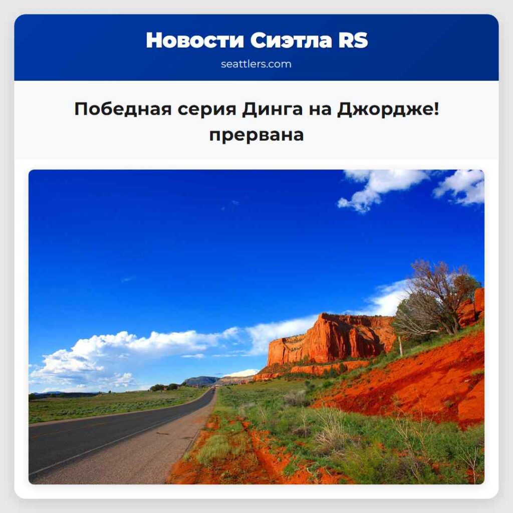 Победная серия Динга на Джордже! прервана