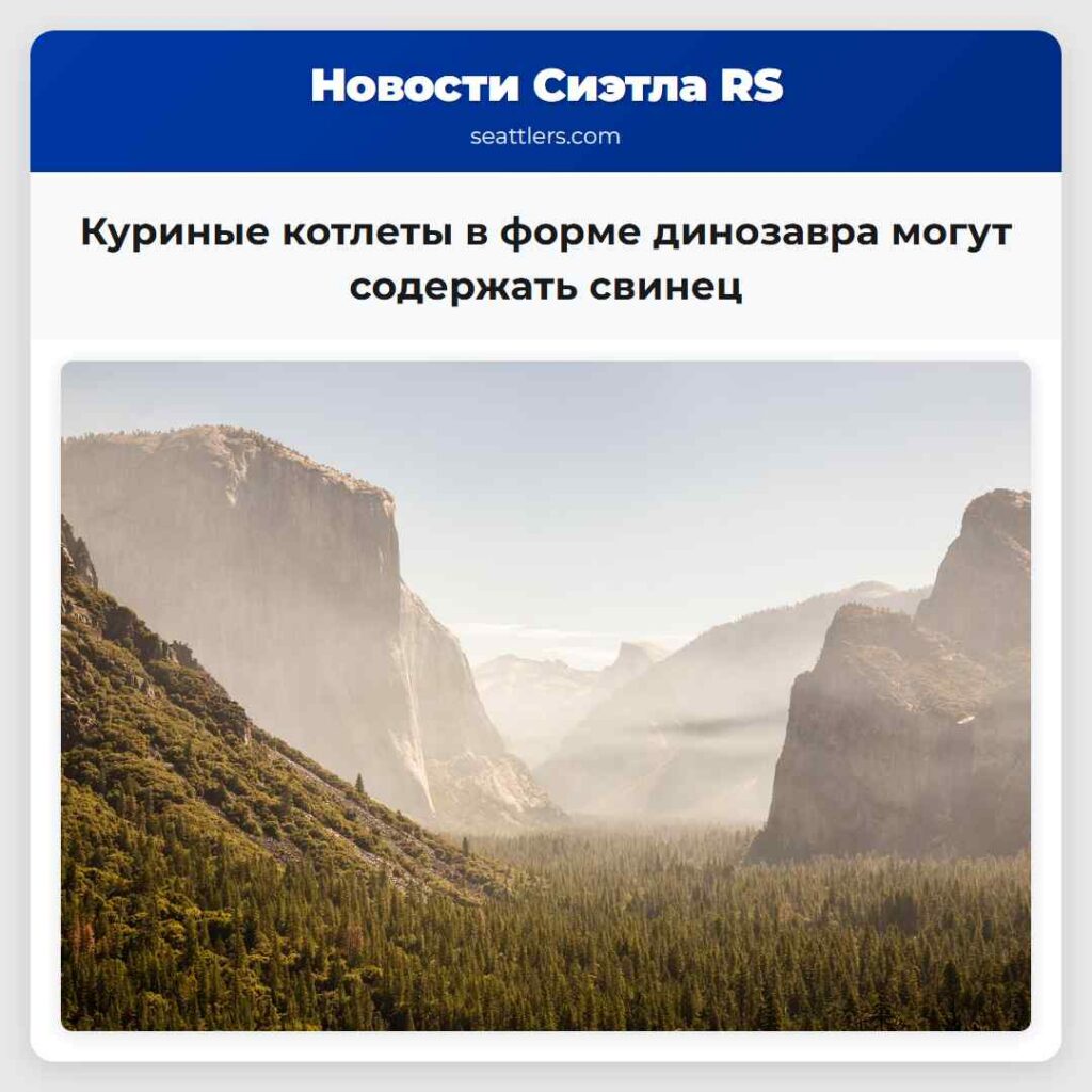 Куриные котлеты в форме динозавра могут содержать