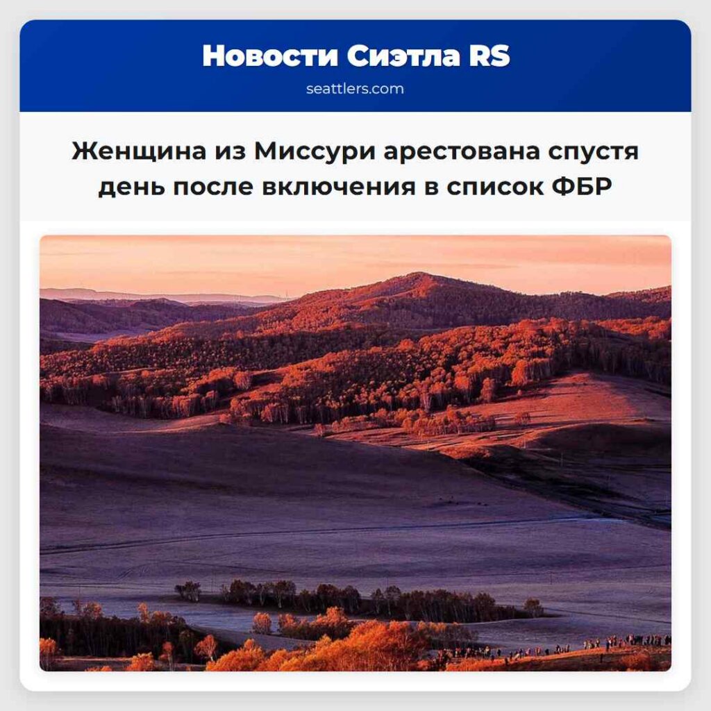 Женщина из Миссури арестована спустя день после