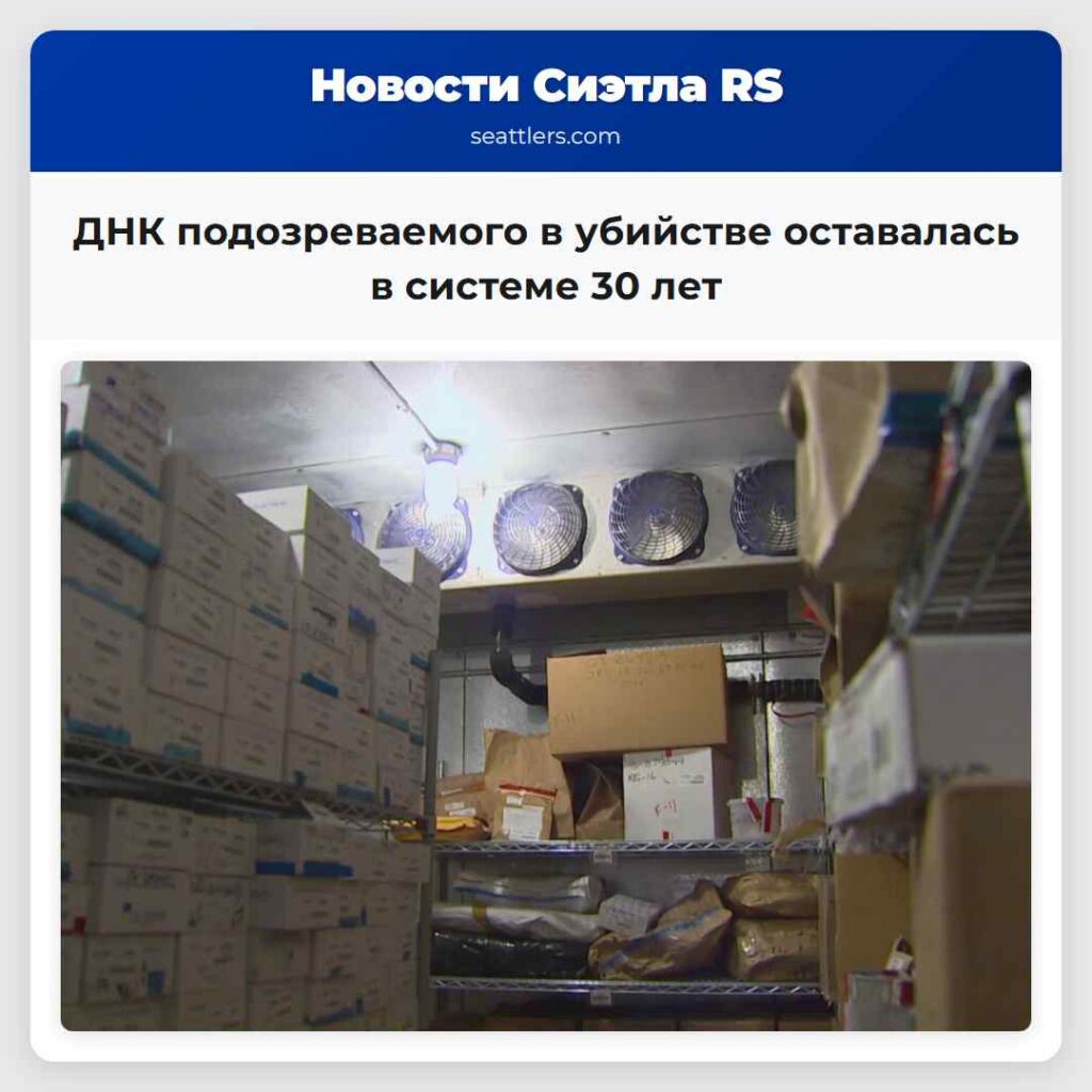 ДНК подозреваемого в убийстве оставалась в