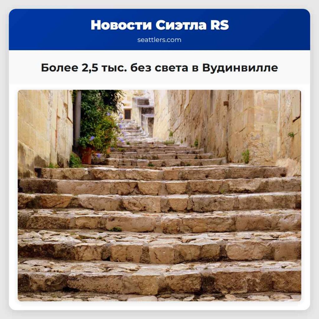 Более 2,5 тыс. без света в Вудинвилле