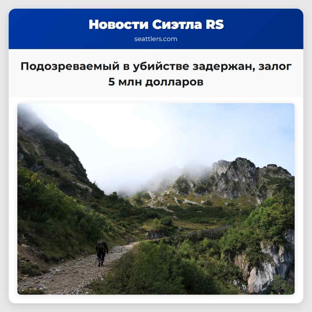 Подозреваемый в убийстве задержан, залог 5 млн