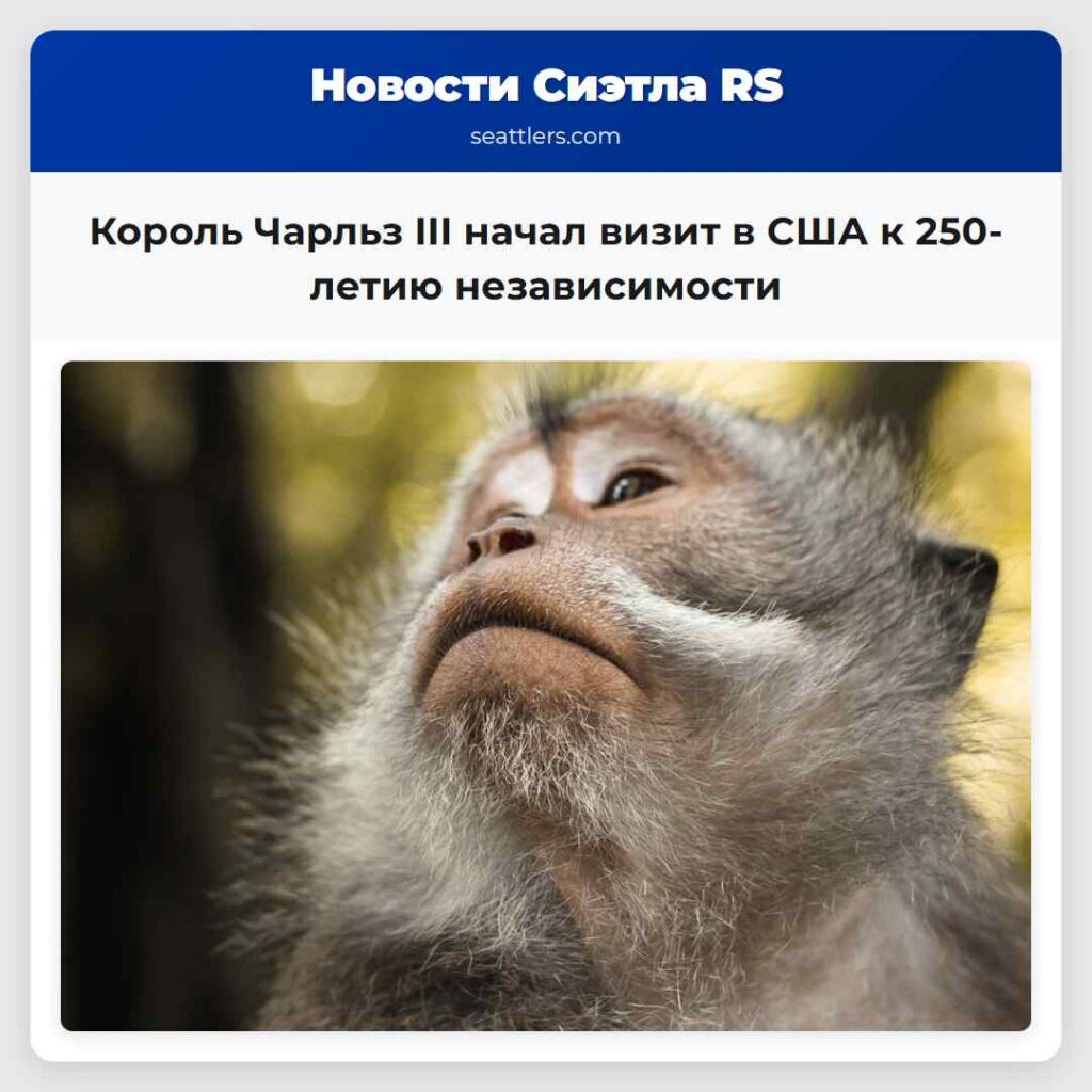 Король Чарльз III начал визит в США к 250-летию