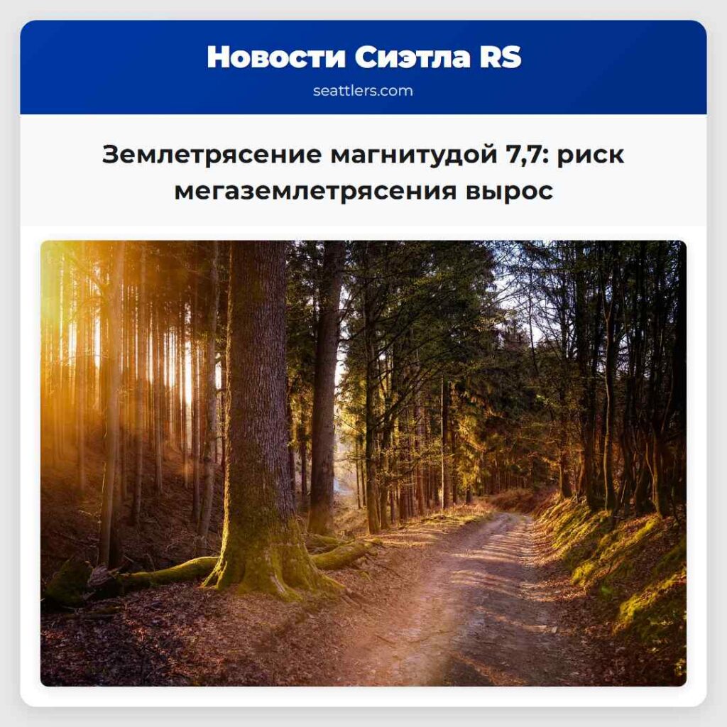 Землетрясение магнитудой 7,7: риск