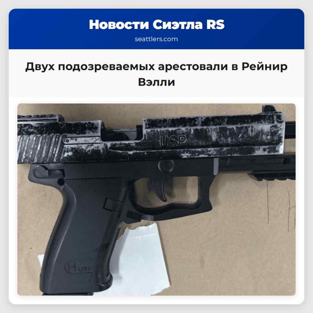 Двух подозреваемых арестовали в Рейнир Вэлли