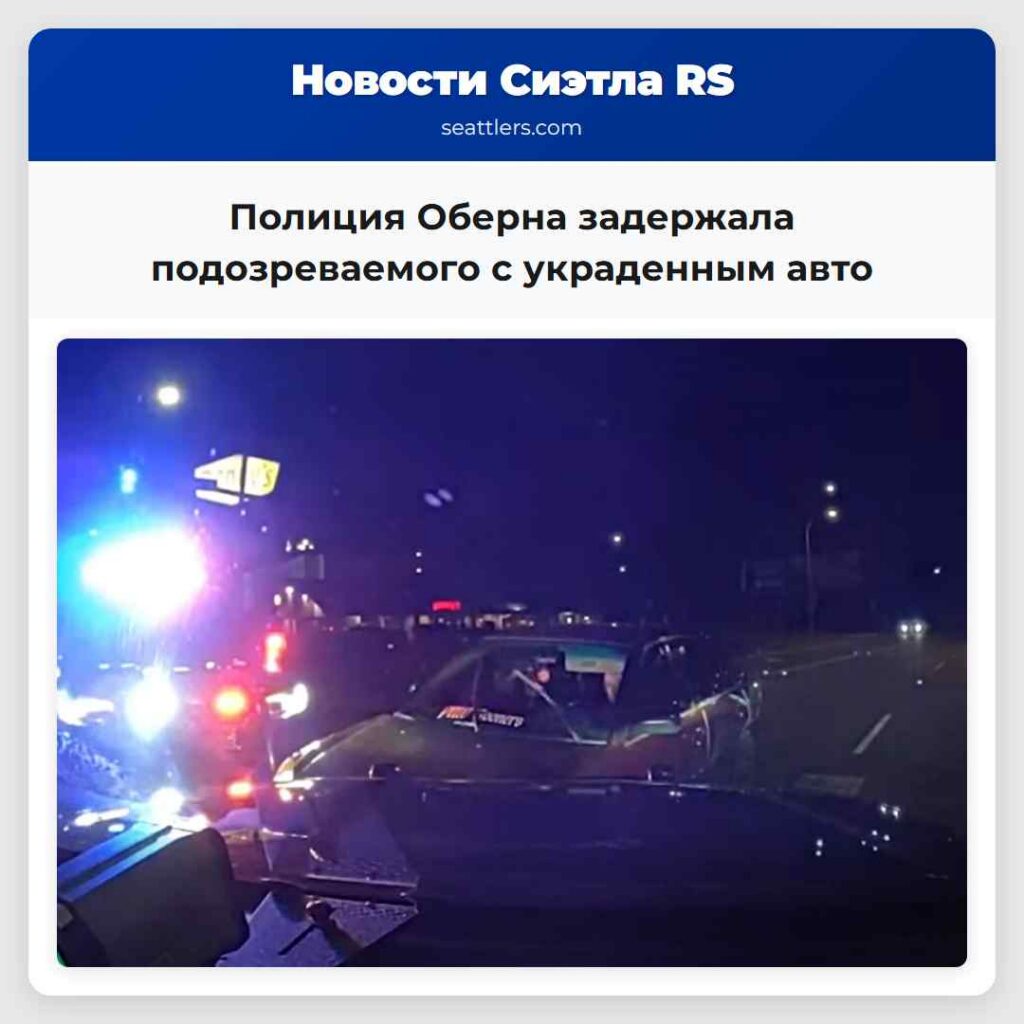 Полиция Оберна задержала подозреваемого с