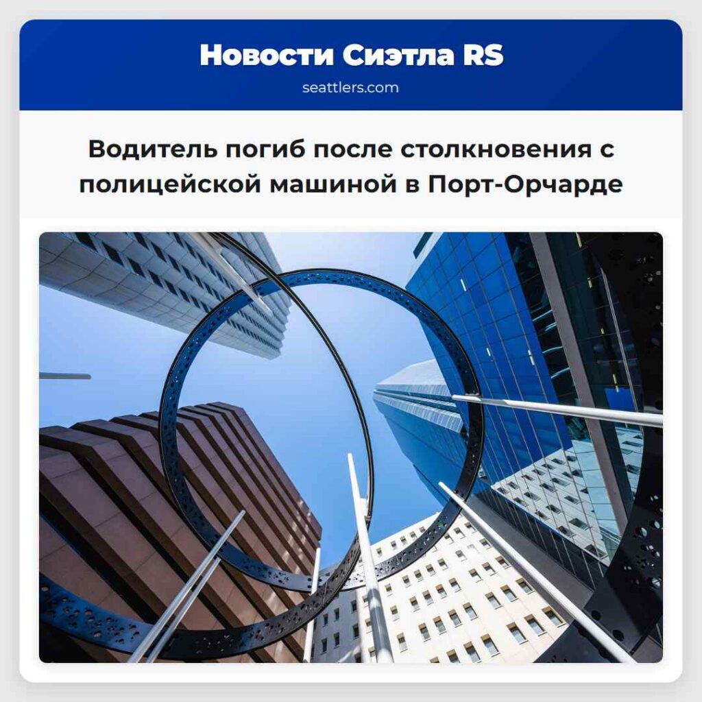 Водитель погиб после столкновения с полицейской
