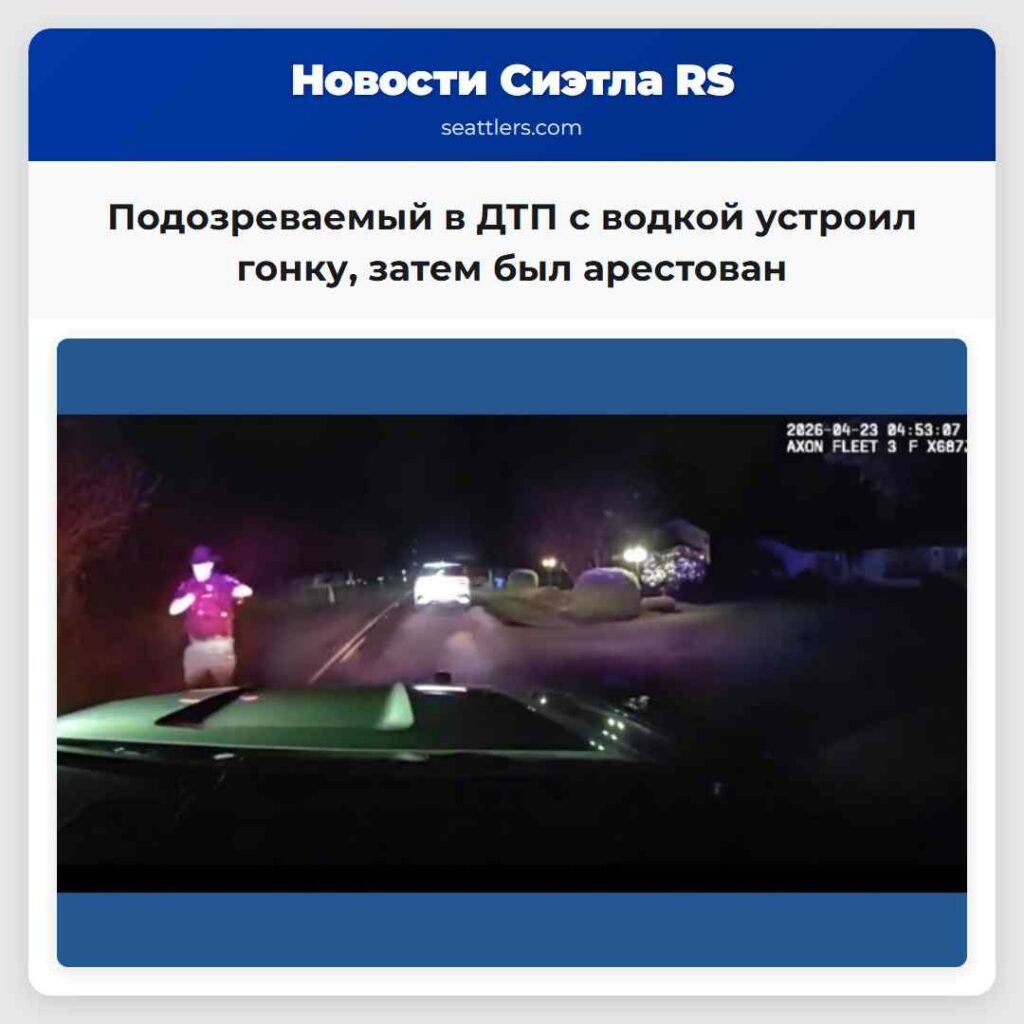 Подозреваемый в ДТП с водкой устроил гонку, затем