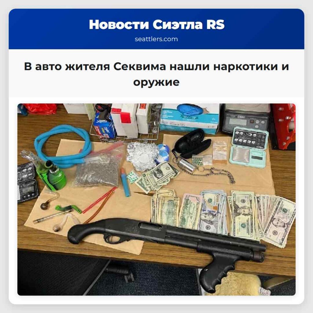 В авто жителя Секвима нашли наркотики и оружие
