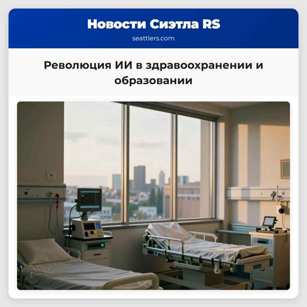 Революция ИИ в здравоохранении и образовании