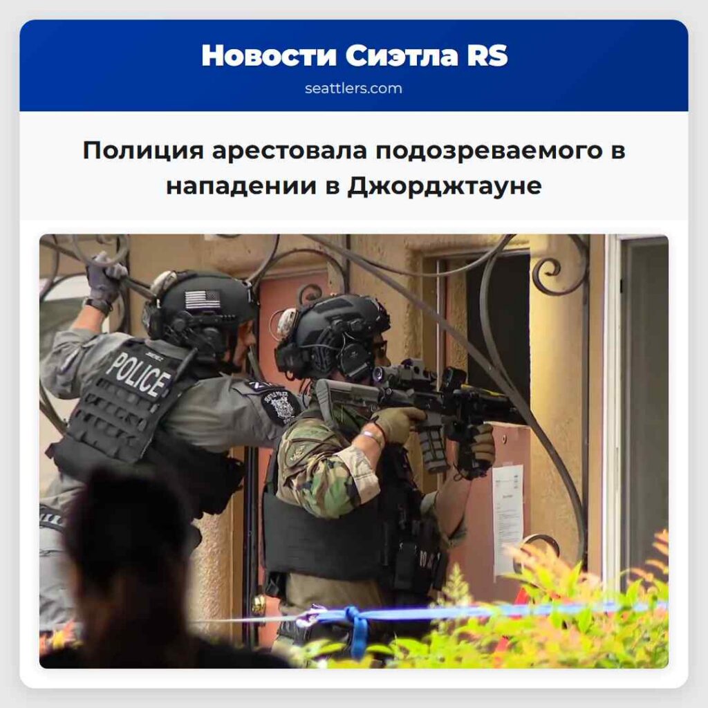 Полиция арестовала подозреваемого в нападении в