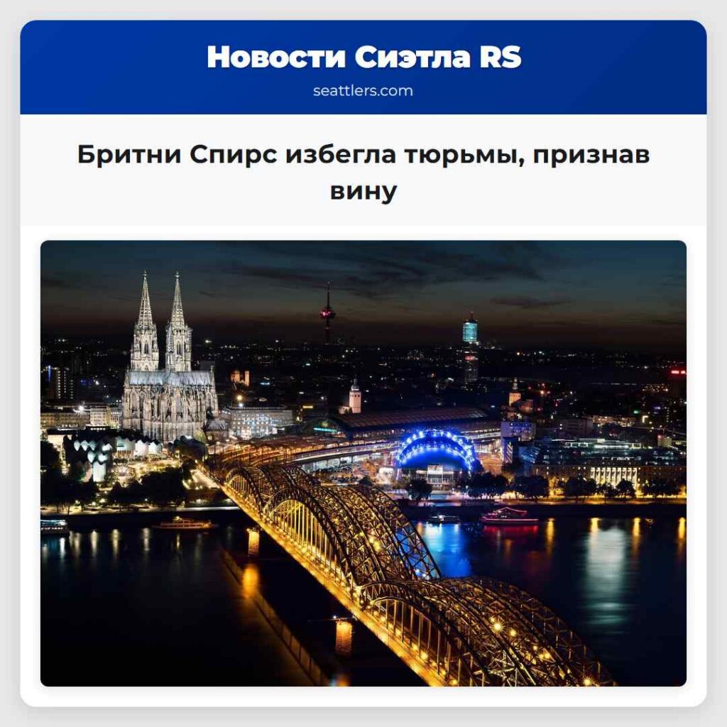 Бритни Спирс избегла тюрьмы, признав вину