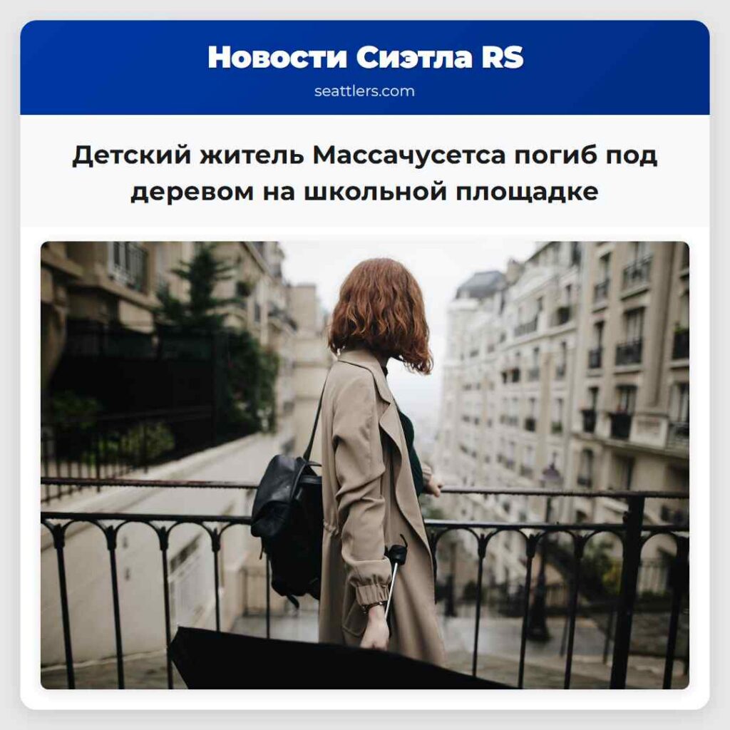 Детский житель Массачусетса погиб под деревом на