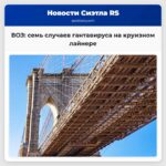 ВОЗ семь случаев гантавируса на круизном лайнере