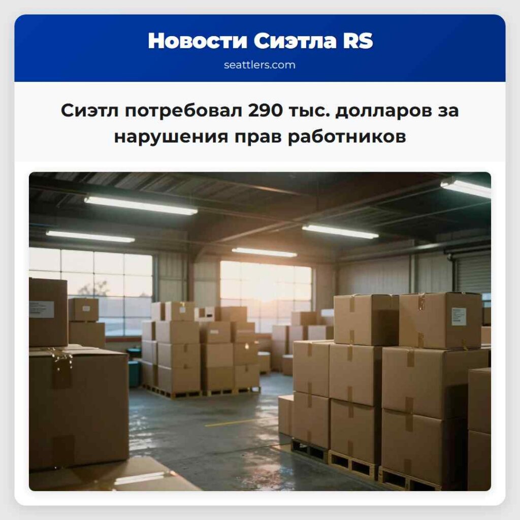 Сиэтл потребовал 290 тыс. долларов за нарушения