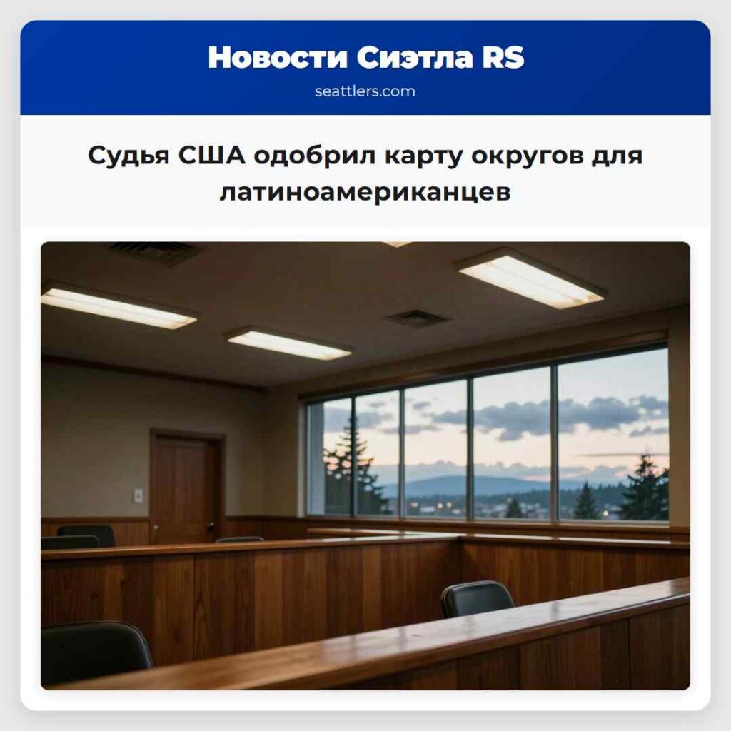 Судья США одобрил карту округов для