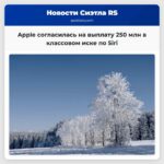 Apple согласилась на выплату 250 млн в классовом иске по Siri