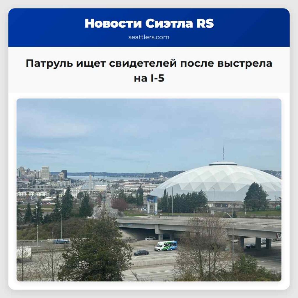 Патруль ищет свидетелей после выстрела на I-5