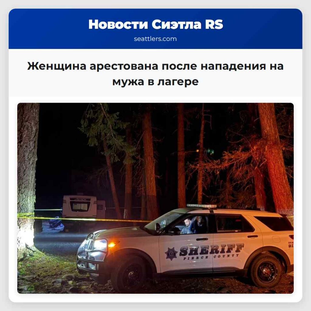 Женщина арестована после нападения на мужа в