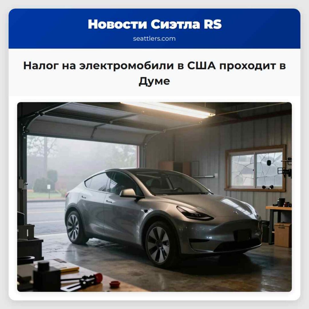 Налог на электромобили в США проходит в Думе