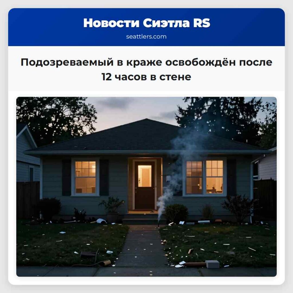 Подозреваемый в краже освобождён после 12 часов в