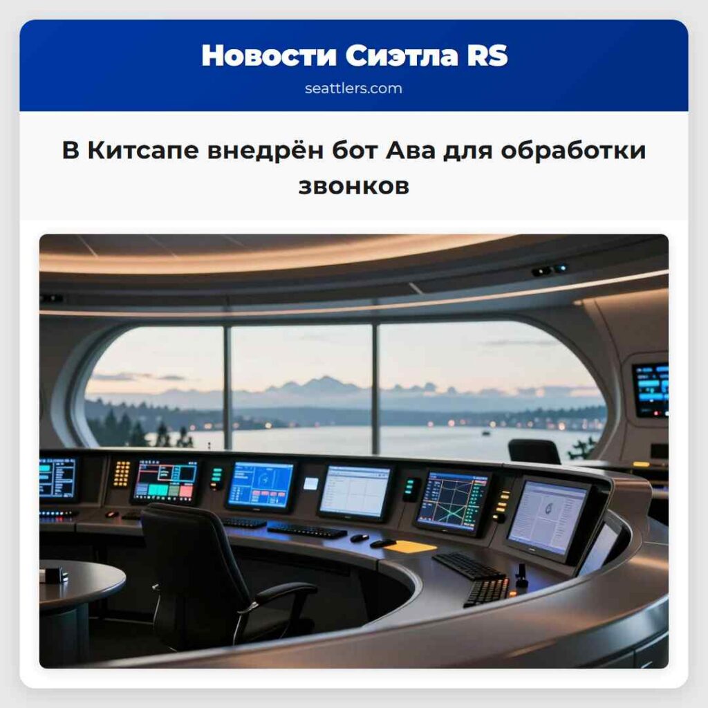 В Китсапе внедрён бот Ава для обработки звонков