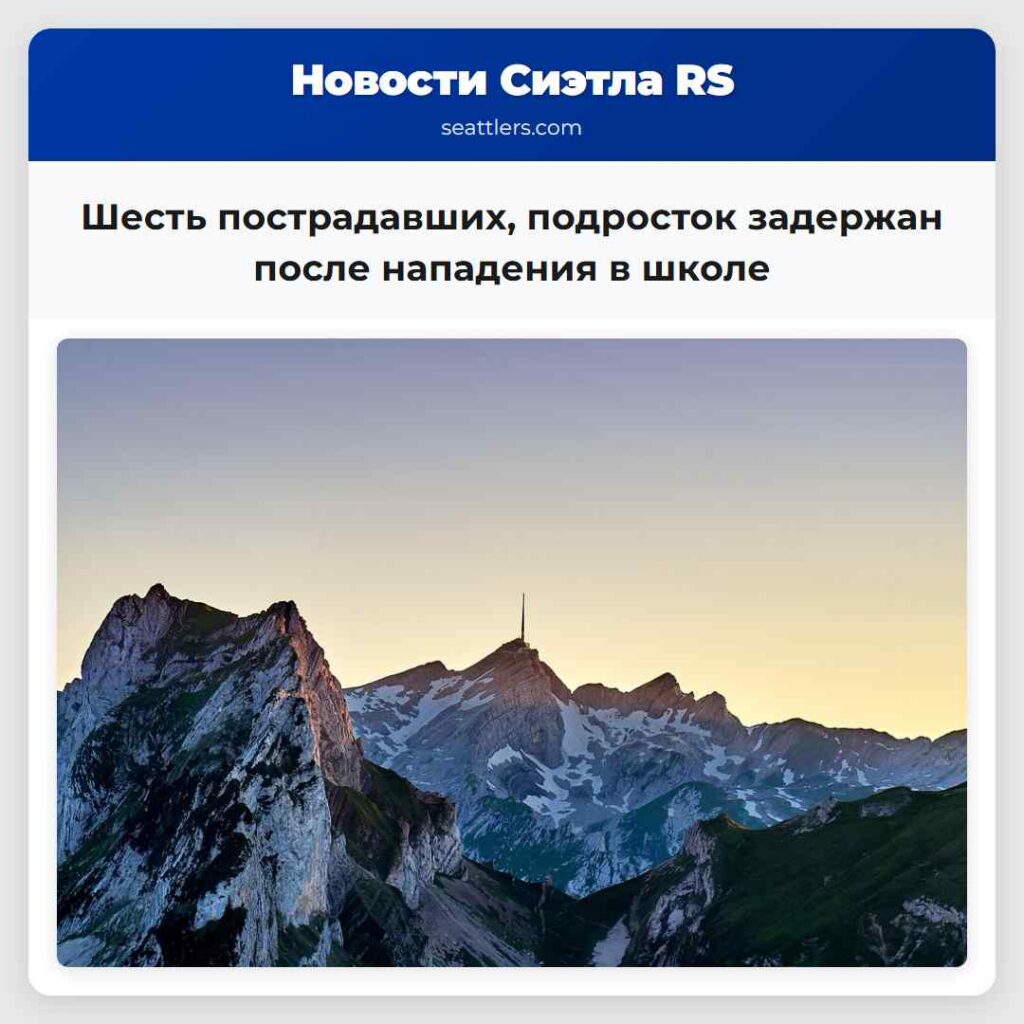 Шесть пострадавших, подросток задержан после