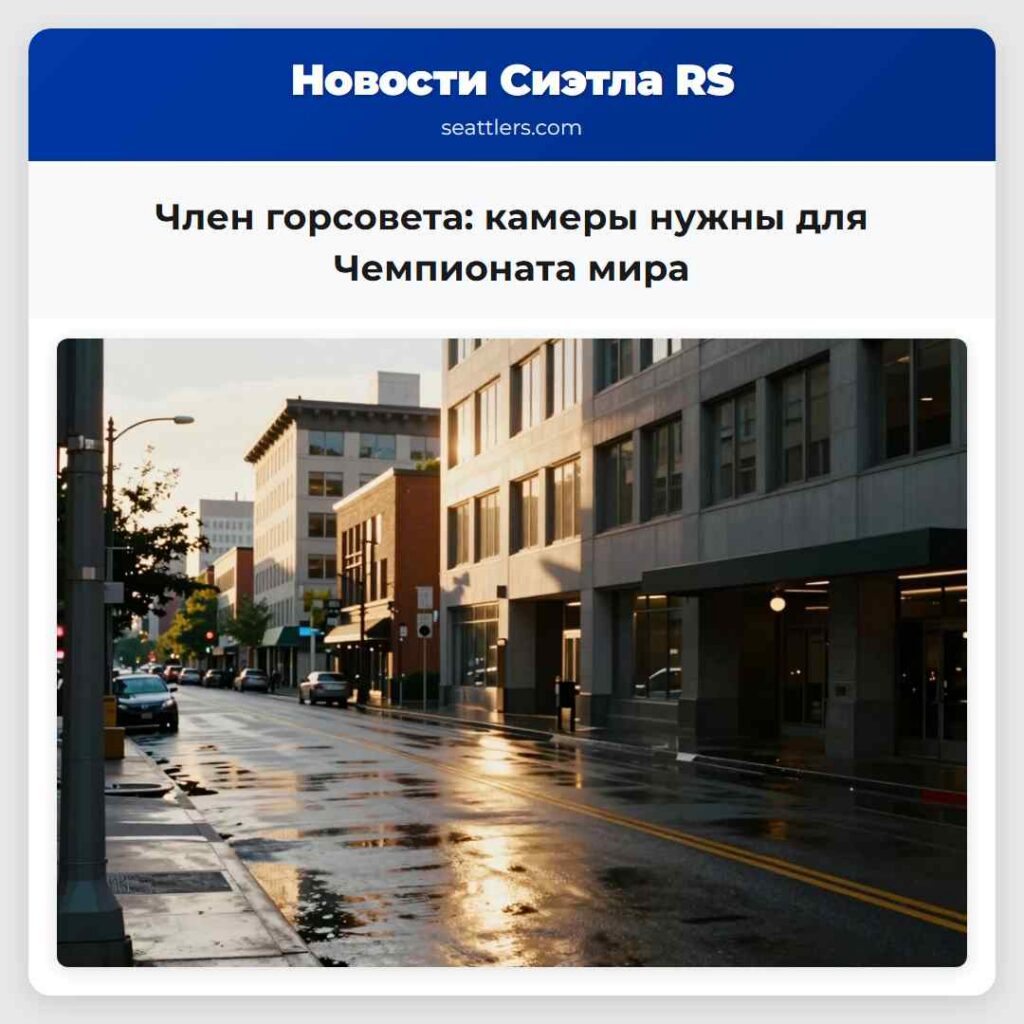 Член горсовета: камеры нужны для Чемпионата мира