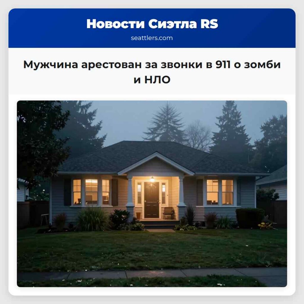 Мужчина арестован за звонки в 911 о зомби и НЛО