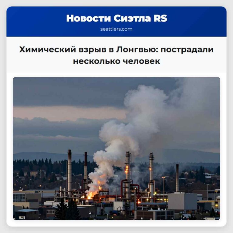 Химический взрыв в Лонгвью пострадали несколько человек