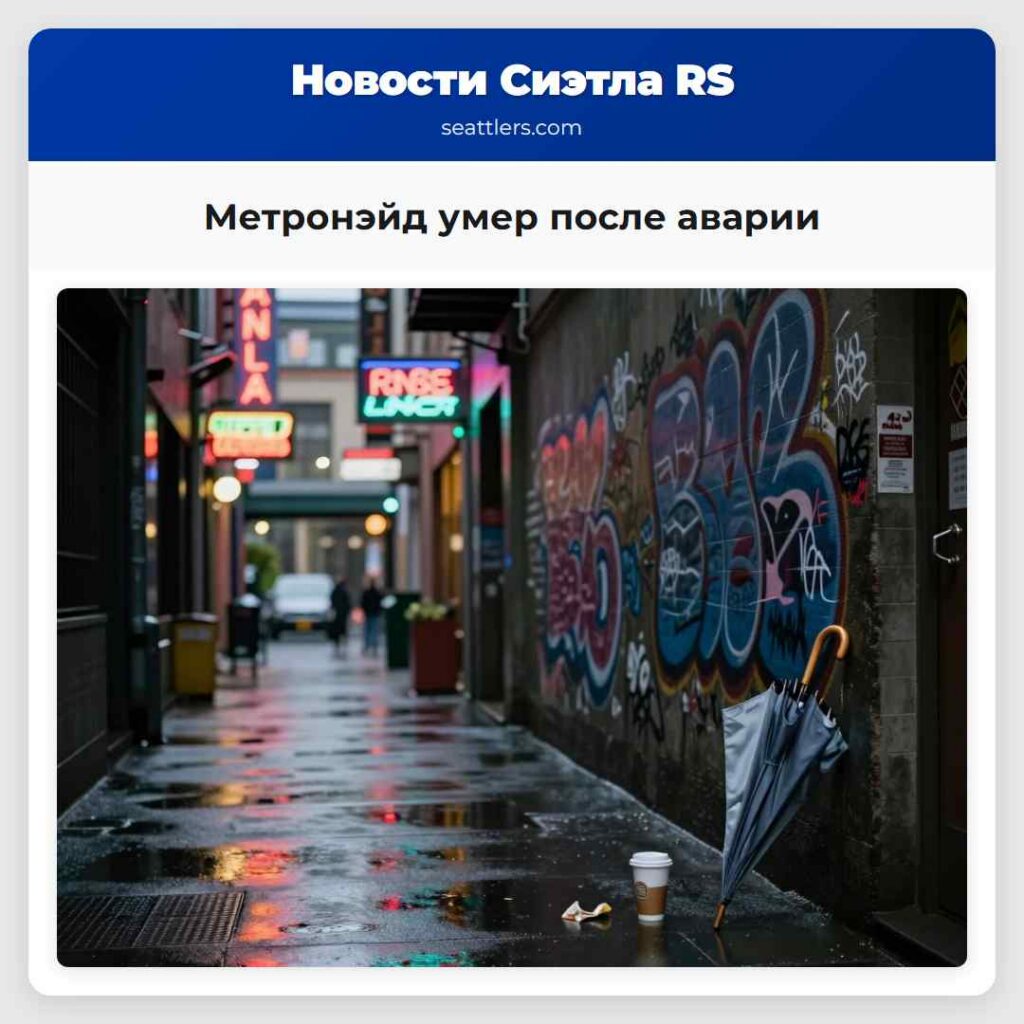 Метронэйд умер после аварии