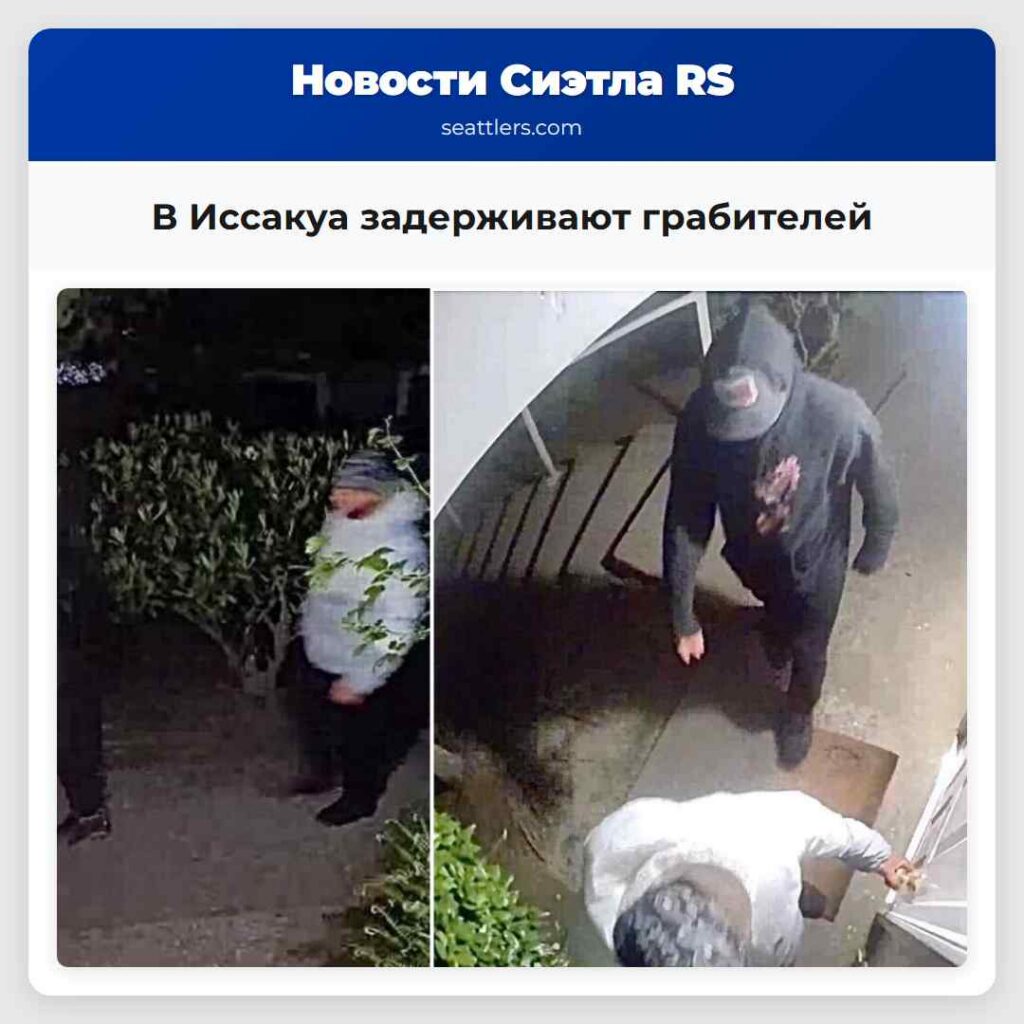 В Иссакуа задерживают грабителей