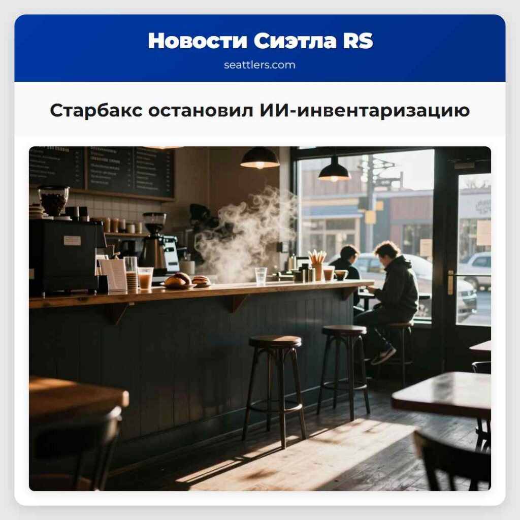 Старбакс остановил ИИ-инвентаризацию